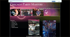Desktop Screenshot of chicagopartymasters.com